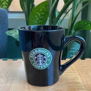 Black Starbucks Coffee Mug 2008 Mermaid Logo
